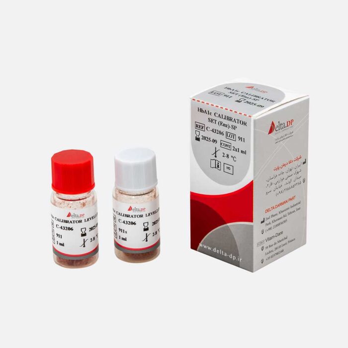 دلتادرمان HBA1C CALIBRATOR SET + Ctl L1 +Ctl L2 - Image 1